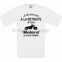 Tee-shirt Homme Retraite & Motard