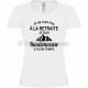 Tee-shirt blanc Femme Retraite & Randonneuse