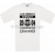 Tee-shirt blanc Homme Anniversaire 20 Ans La Naissance des Légendes 2004