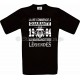 Tee-shirt Noir Homme Anniversaire 40 Ans La Naissance des Légendes 1984