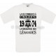 Tee-shirt Anniversaire 50 Ans La Naissance des Légendes 1974