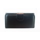 Grand Portefeuille en simili cuir noir Personnalisable