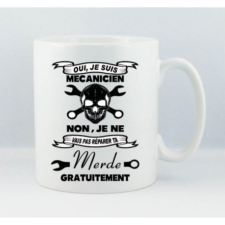 Mug Mécanicien en colère