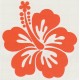 Stickers Fleur d'Hibiscus 03