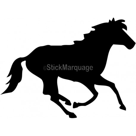 Sticker Cheval