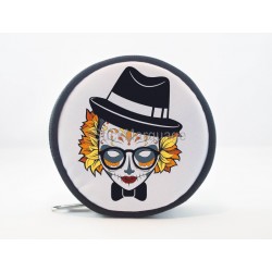 Porte-monnaie Rond Skull Femme Couleur Automne