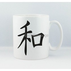 Mug Peace/Paix Calligraphie Japonaise