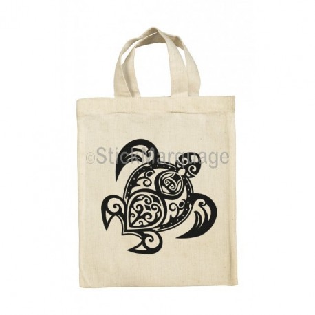 Tote Bag Tortue Tribal