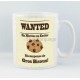 Mug Wanted Cookies