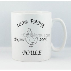 Mug Papa Poule