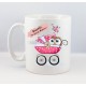 Mug Chouette Fille "Bientôt Mamie"