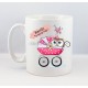 Mug "Bientôt, Tu Seras Papi" Chouette Fille