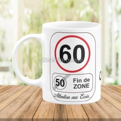 Mug Anniversaire 60 Ans