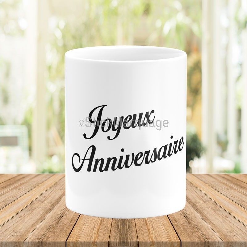 Mug Cadeau Anniversaire 40 Ans impression artisanale française en