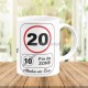 Mug Anniversaire 20 Ans