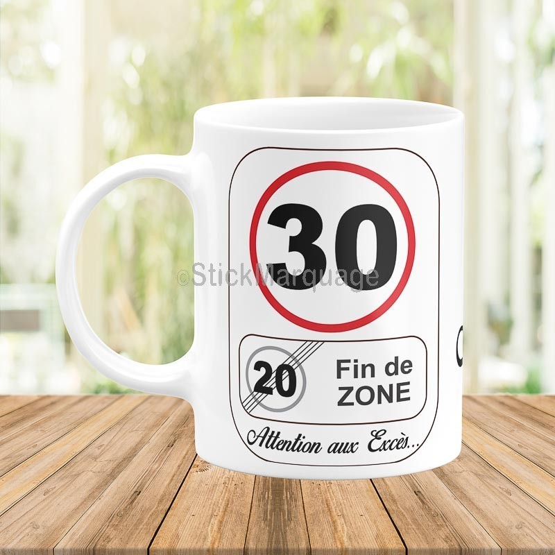 Mug humoristique - 30 ans