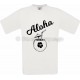 Tee-shirt Blanc Homme Aloha