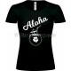 T-shirt Noir Femme Aloha 