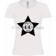 T-shirt Star Blanc Femme 60ème Anniversaire "Since 60 Ans"