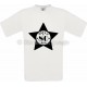 Tee-shirt Star Blanc Homme 80ème Anniversaire - Since 80 Ans