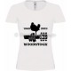 T-shirt Blanc femme Woodstock 50ème Anniversaire
