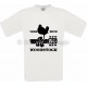 Tee-shirt blanc homme Woodstock 50ème Anniversaire