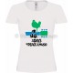 T-shirt Blanc femme Woodstock 3 Days of Peace & Music