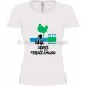 T-shirt Blanc femme Woodstock 3 Days of Peace & Music