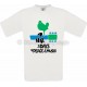 Tee-shirt blanc homme Woodstock 50 Ans 1969