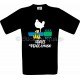 Tee-shirt noir homme Woodstock 50 Ans 1969