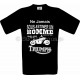Tee-shirt noir homme moto Triumph