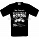 Tee-shirt noir homme moto Harley-Davidson