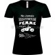 T-shirt noir femme moto Harley-Davidson