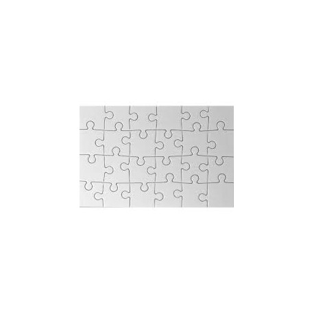 Puzzle 24 pièces vierge pour sublimation