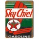 Plaque aluminium Texaco Sky Chief Gasoline
