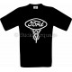 Tee-shirt Ford V8 noir homme