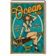 Plaque metal Pin-Up Ocean Spirit