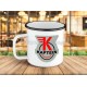 Tasse métal émaillé Kaptein