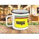 Tasse métal émaillé Vespa