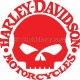 Sticker Moto Harley-Davidson Skull