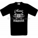 T-shirt noir Mamie Bikeuse