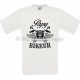 T-shirt blanc Papy Biker