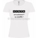 Tee-shirt F blanc 20ème Anniversaire Scrabble