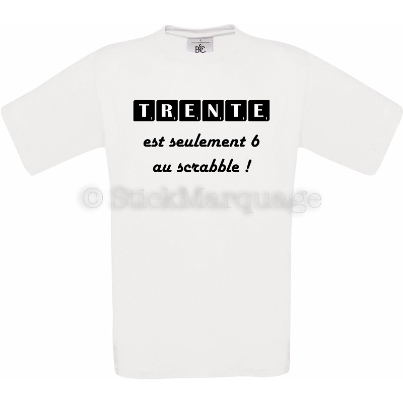 Tee-Shirt Anniversaire 30 ans Homme