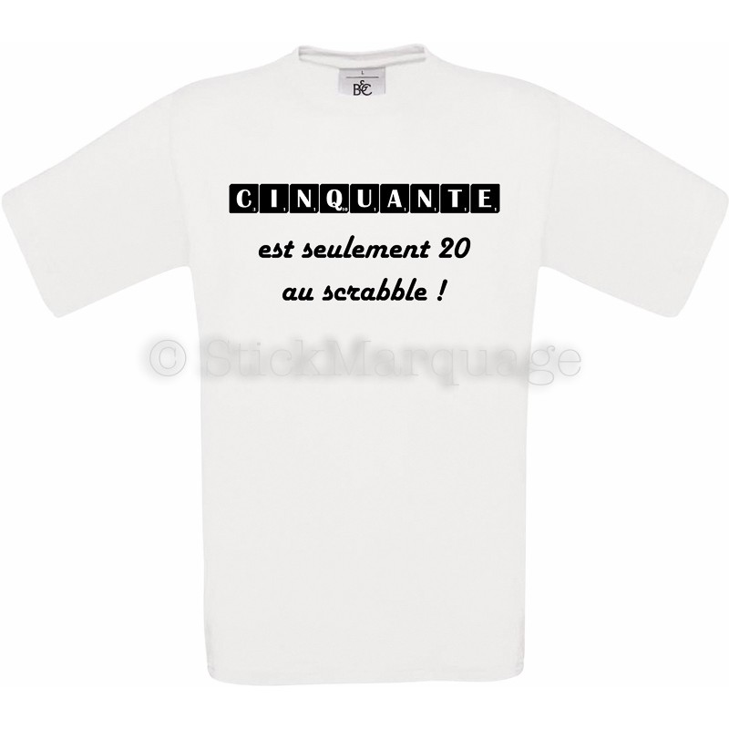 T-Shirt Homme Anniversaire 50 ans