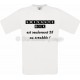 T-shirt blanc 70ème Anniversaire Scrabble