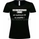 Tee-shirt F noir 70ème Anniversaire Scrabble