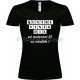 Tee-shirt F noir 90ème Anniversaire Scrabble