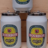 Canette Isotherme Brasserie Bière de Bourbon, vendue sans la bière ! . 📍 https://www.stickmarquage.com/58-canette-isotherme .#biere #beer #brasserie #canette #isotherme #boisson #nouvelleaquitaine #stickmarquage #france #bourbon
